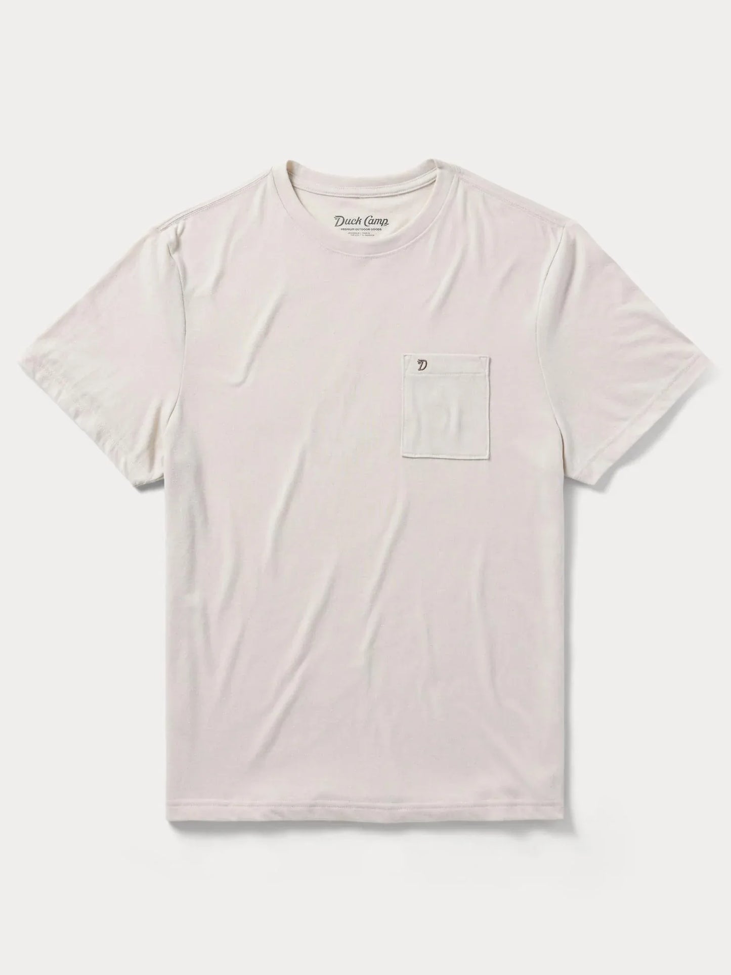 Duck Camp M's Essential drirelease® Tee Duck Camp Sand Dollar / L Men's Short Sleeve Tee Shirts Rivers and Glen Trading Co