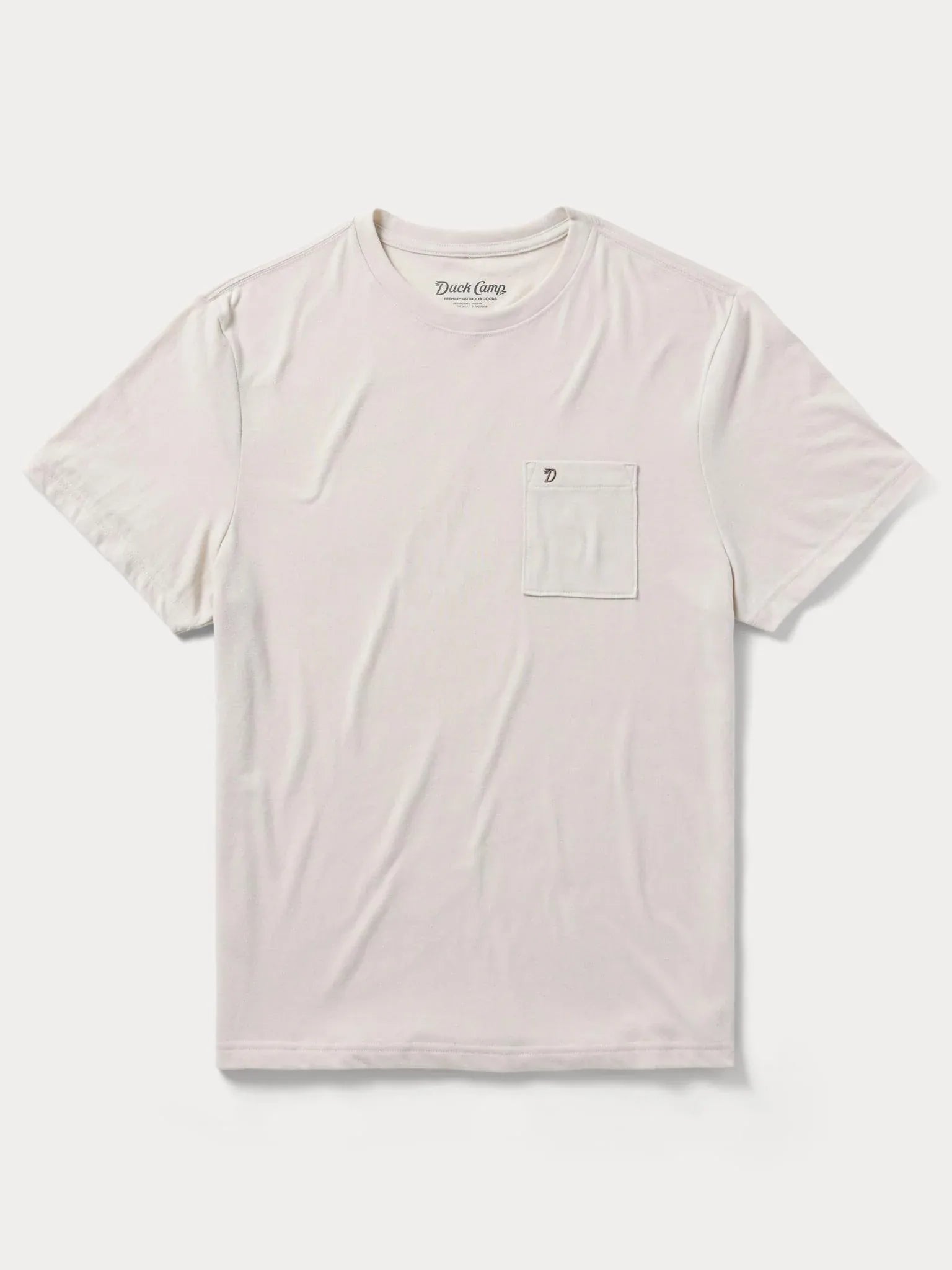 Duck Camp M's Essential drirelease® Tee Duck Camp Sand Dollar / L Men's Short Sleeve Tee Shirts Rivers and Glen Trading Co