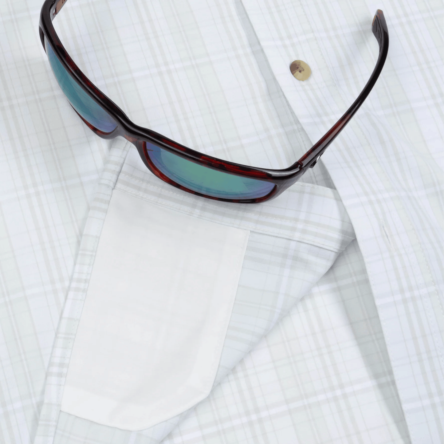 Poncho The Santa Rosa Poncho Men's Short Sleeve Button Down Shirts Rivers and Glen Trading Co