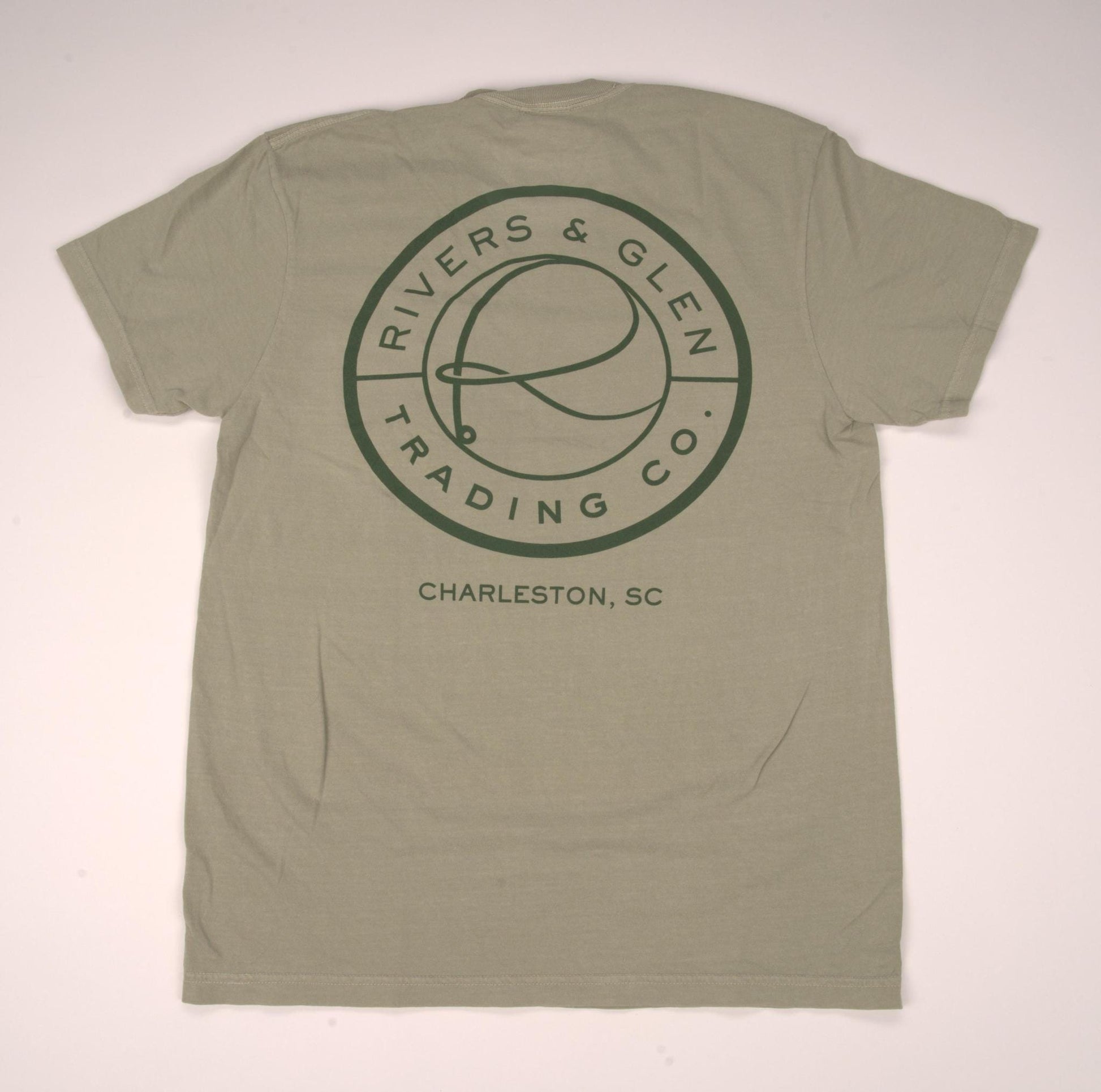 R&G Comfort Colors SS Pocket T-Shirt Rivers and Glen Trading Co. Shirts Sandstone / M Short Sleeve Tee Shirts Rivers and Glen Trading Co