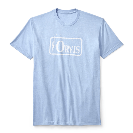 Orvis Bent Rod Badge Tee Orvis Short Sleeve Tee Shirts Rivers and Glen Trading Co