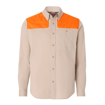 Orvis Men’s Featherweight Long-Sleeve Shooting Shirt Orvis Blaze Sand / L Men's Long Sleeve Hunting Shirts Rivers and Glen Trading Co
