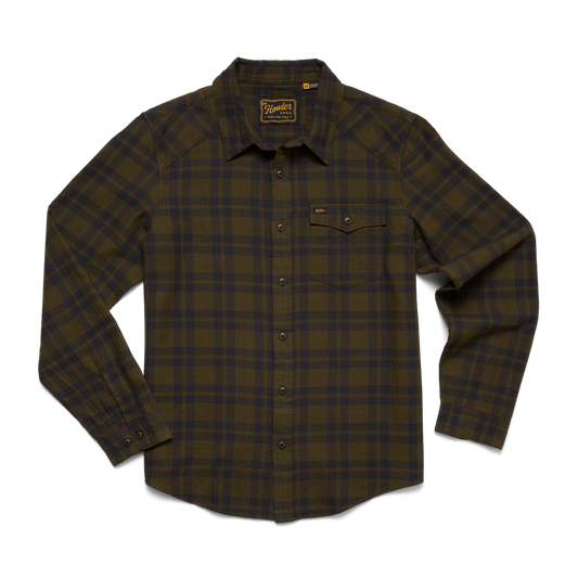 Howler Brothers La Grange Lightweight Flannel Howler Brothers Men's Long Sleeve Button Down Shirts Rivers and Glen Trading Co