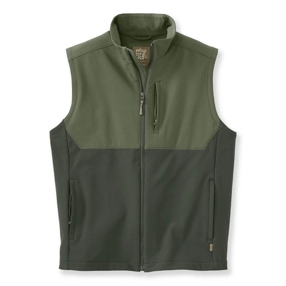 TSG Speyside Softshell Vest TSG Forest/Clover / XL Men's Vests Rivers and Glen Trading Co