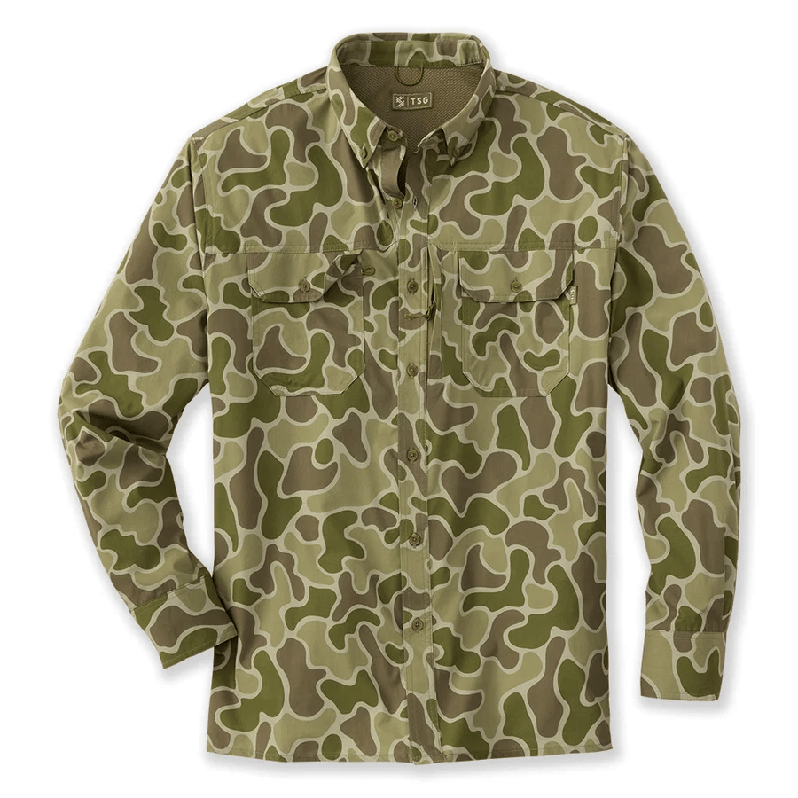 TSG Long Sleeve Guide Shirt TSG Vintage Oxbow / L Men's Long Sleeve Hunting Shirts Rivers and Glen Trading Co