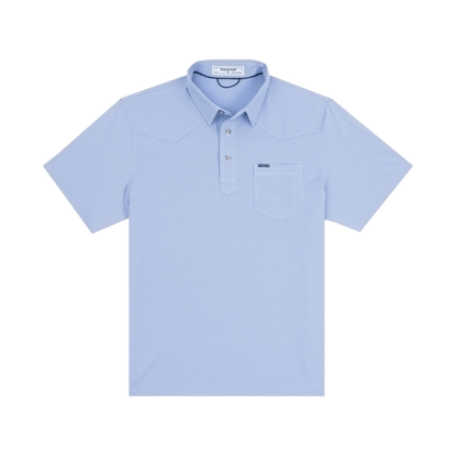 Poncho The Haulover Inlet Poncho True Blue And White Stripe / L Men's Polo Rivers and Glen Trading Co