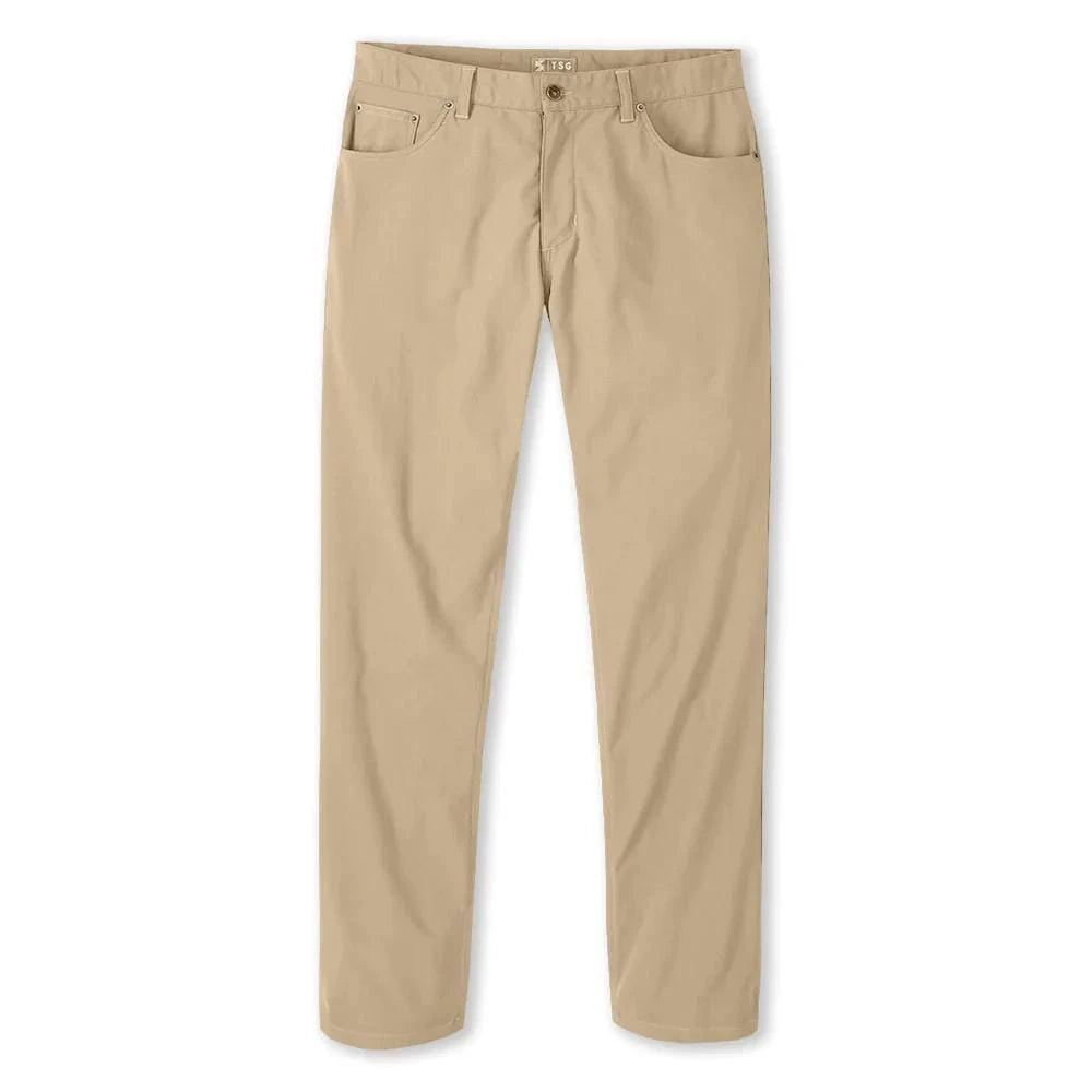 TSG Hatteras Performance 5 Pocket Pant TSG Light Khaki / 33x34 Men's Pants Rivers and Glen Trading Co