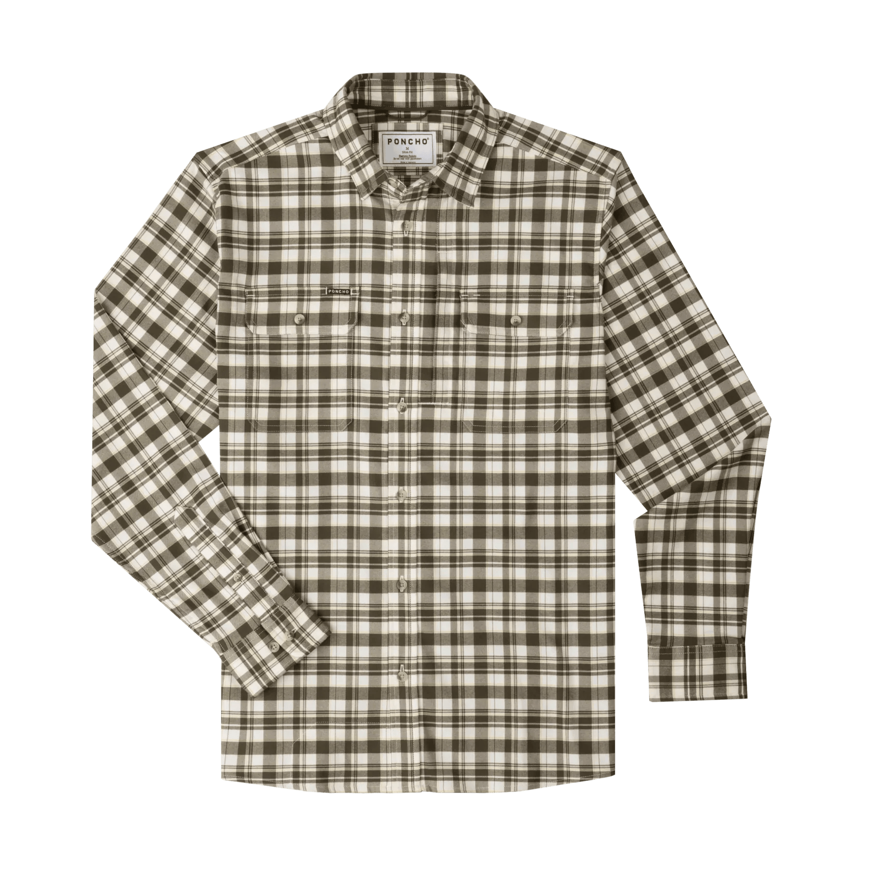 Poncho The Copperhead Poncho Men's Long Sleeve Button Down Shirts Rivers and Glen Trading Co