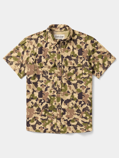 Duck Camp Cast & Blast Perforated Shirt - Short Sleeve