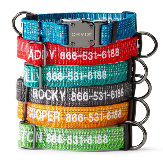 Orvis Tough Trail Dog Collar Orvis Dog Collars Rivers and Glen Trading Co