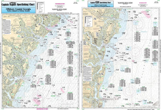 Captain Segull's Nautical Charts Captain Segull's Maps Rivers and Glen Trading Co