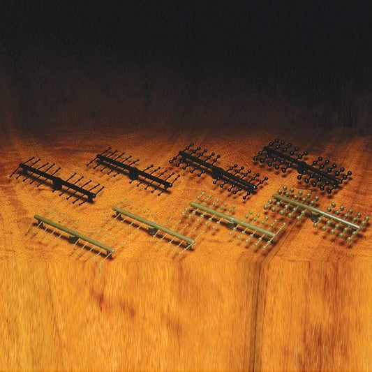 Hareline Mono Nymph Eyes Hareline Dubbin Black / SM Fly Tying Rivers and Glen Trading Co