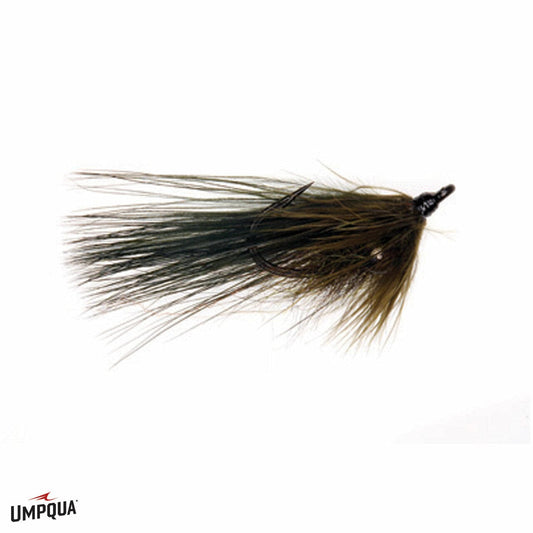 BACKSTABBER BLACK LEECH Umpqua 6 Flies Rivers and Glen Trading Co