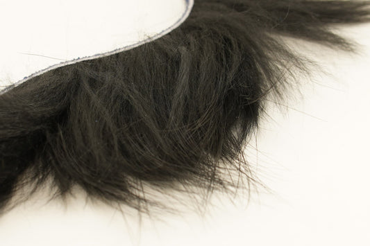 FINN RACCOON ZONKERS Wapsi BLACK Fly Tying Rivers and Glen Trading Co