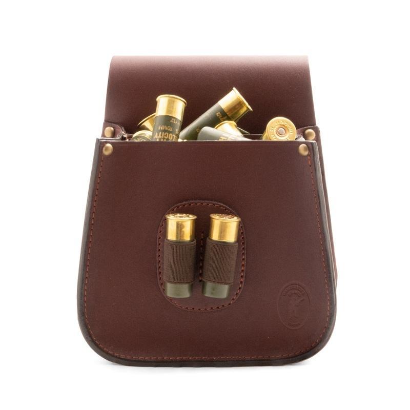 Gamekeeper Divided Leather Shooting Pouch - Rivers & Glen Trading Co.