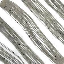 Crazy Legs Hareline Dubbin Minnow Grey With Black/Pearl Flake Fly Tying Rivers and Glen Trading Co