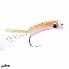 TODD'S WIGGLE MINNOW Umpqua #2 / Rainbow Flies Rivers and Glen Trading Co