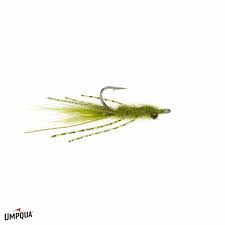 MANTIS SHRIMP VEVERKA Umpqua OLIVE 02 Flies Rivers and Glen Trading Co