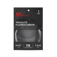 Absolute Fluorocarbon Leader 1 Pack - Rivers & Glen Trading Co.