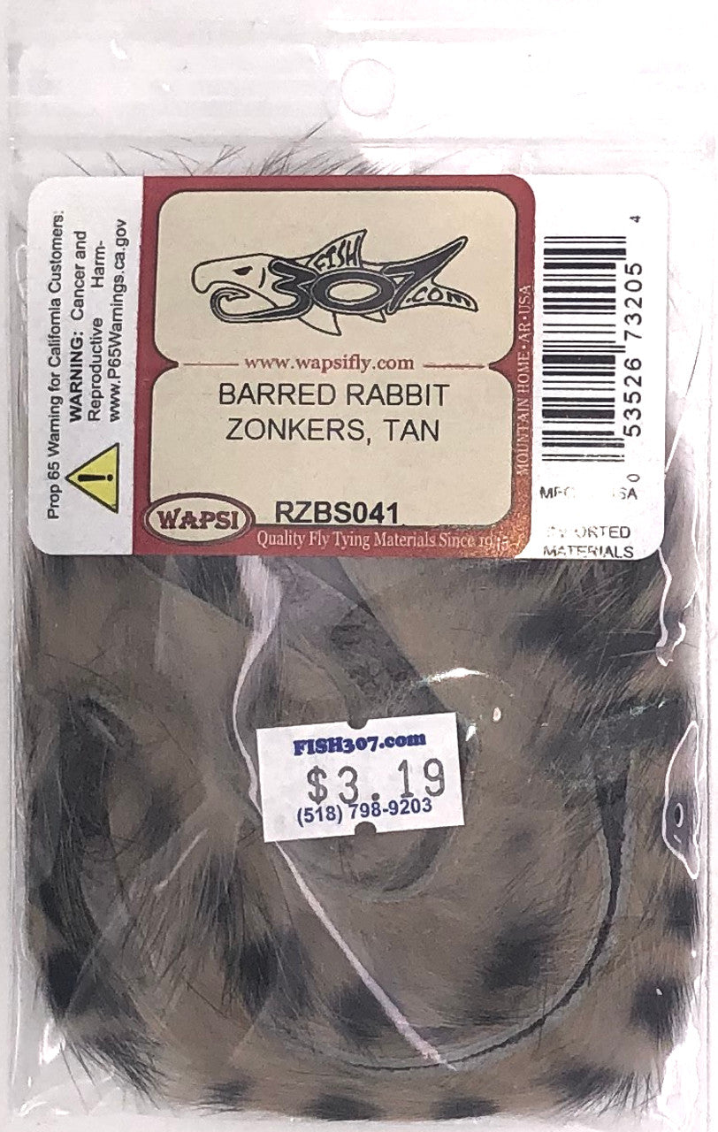 BARRED RABBIT ZONKERS - Rivers & Glen Trading Co.
