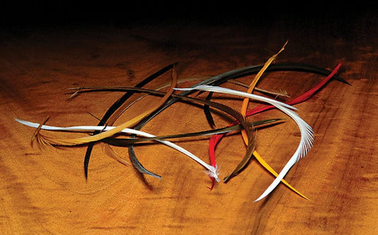 Hareline Stripped Goose Biot Hareline Dubbin White Fly Tying Rivers and Glen Trading Co